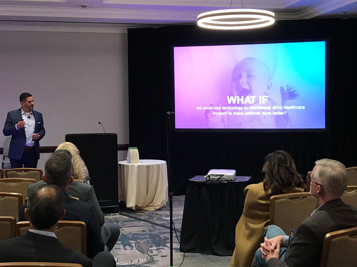 IQVIA_global's tweet photo. Standing room only today at Tal Rosenberg's @Dreamforce presentation, "The Era of Orchestration." He was joined on stage by IQVIA's  Nadaraja Srivatsan. If you missed this amazing #DF19 presentation, head to booth 1039 to speak with our #IQVIATech team and learn more now! https://t.co/63uKNrJwOz