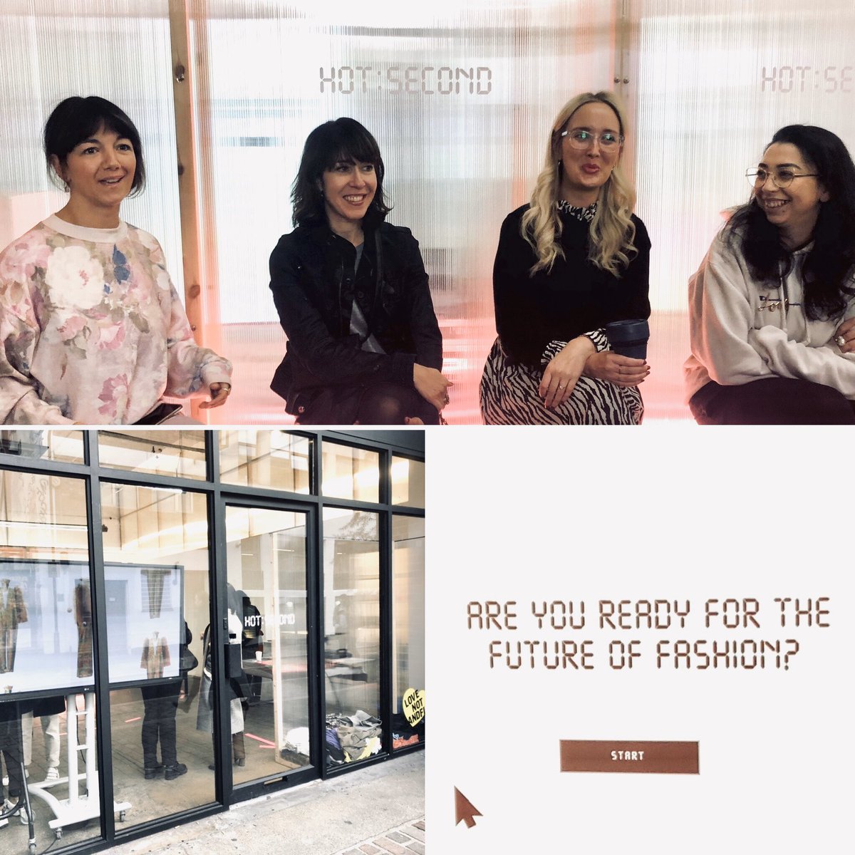 MartaWaydel's tweet photo. What a lovely morning I had today with those gorgeous ladies ⚡️Are you ready for the #future of #fashion? Great project #digital #clothes #virtual #VR #avatars #sustainability #innovation #power #mission #ahotsecond https://t.co/l3lHpVGNJf
