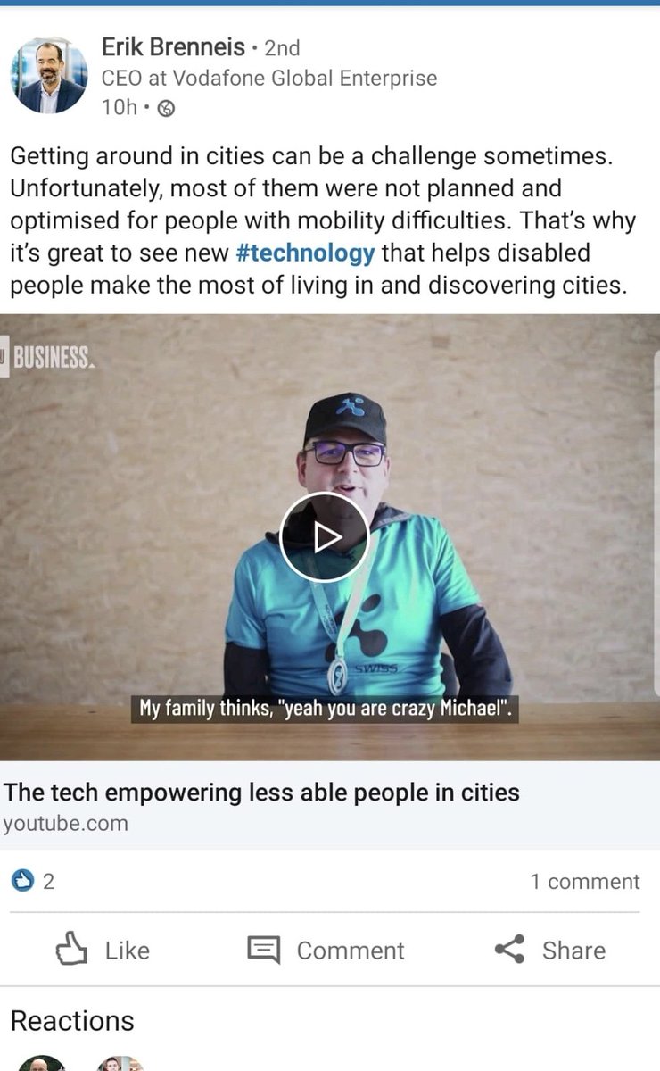 Michael Hagmann on Twitter "Now I'm famous on LinkedIn ;) https//t