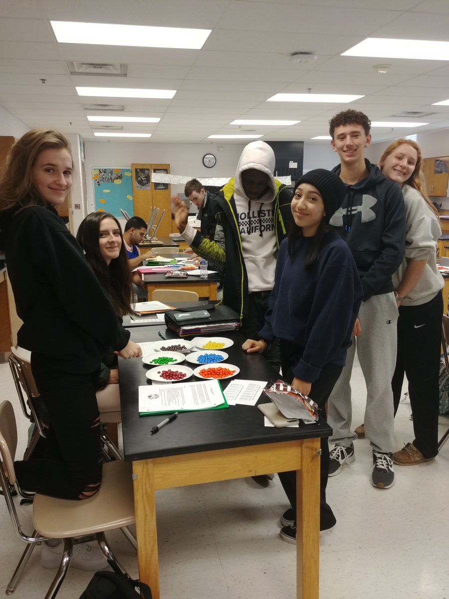 Doing Chi-square analysis using M&amp;M's! 

#calculateandmunch