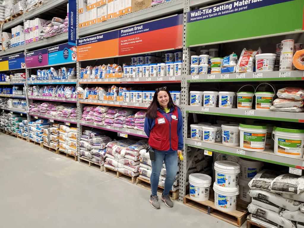 MarcusLewis3159's tweet photo. Now that's a grout wall!!!!  Awesome job Samantha... https://t.co/l0DLxvaPDg