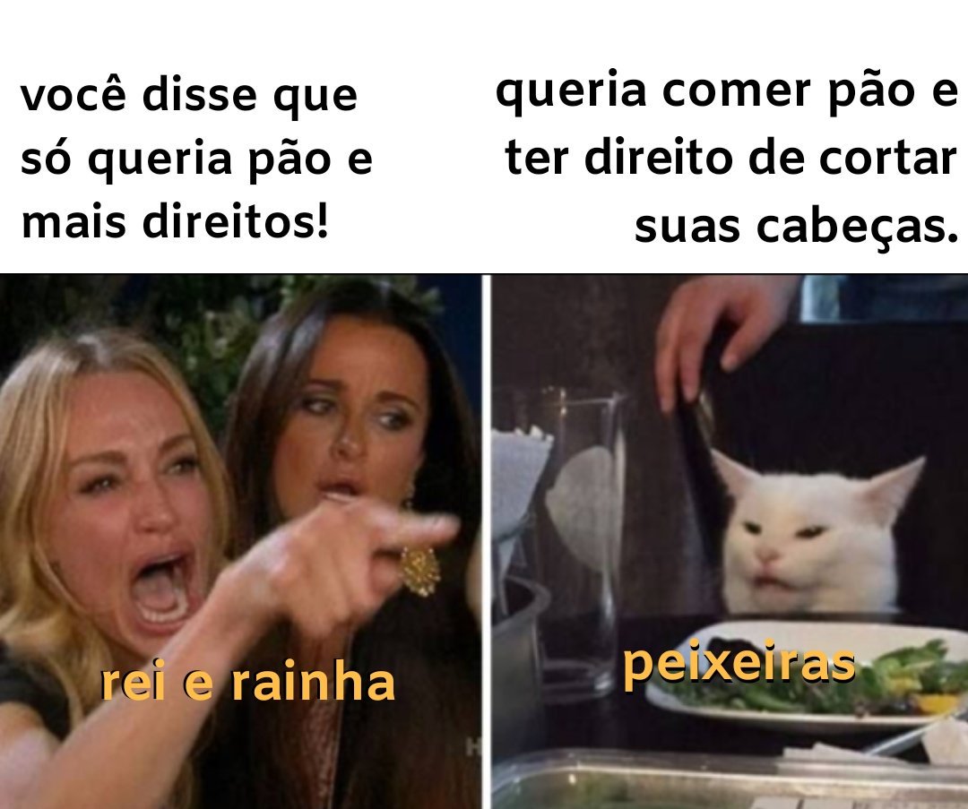 peixeiras1's tweet photo. A rainha quando viu que estávamos levando ela pro carrasco cortar cabecinhas

#IICabecas https://t.co/Yu7d2nwxs4