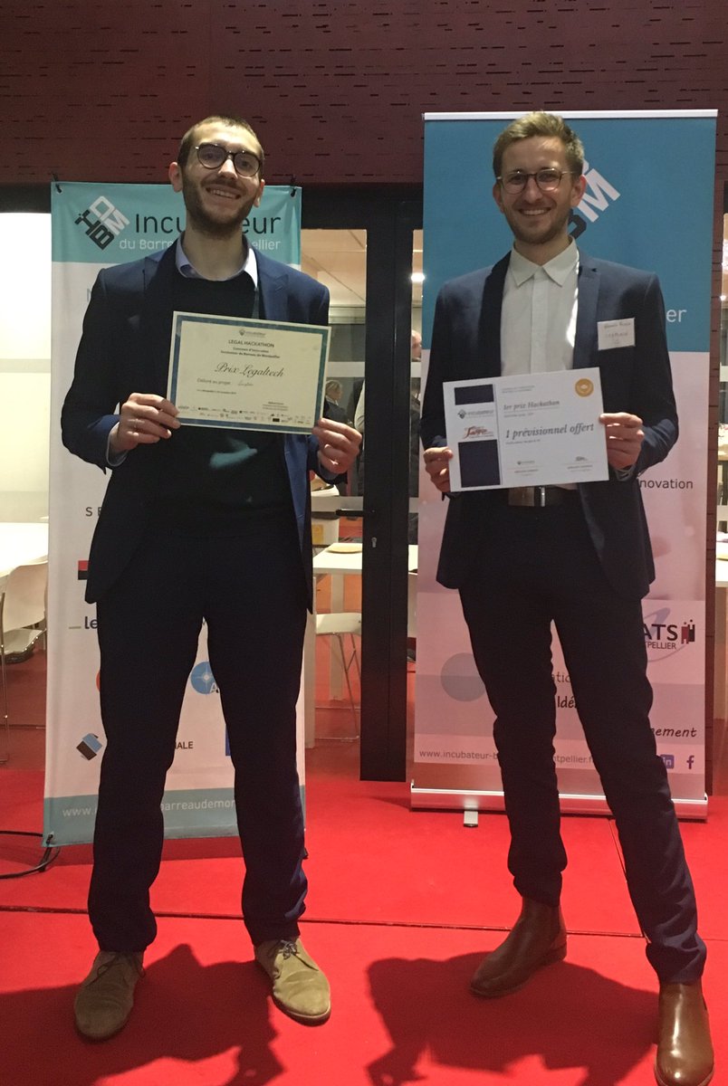 ERAGE_'s tweet photo. @LexplainEU gagnant du concours #LegalHackathon de @IncubavocatsMTP Les clauses de contrats en Legal design et en 3 clics, ils l’ont fait ! #Legaltech #Innovation https://t.co/ulS3Dd6oeV