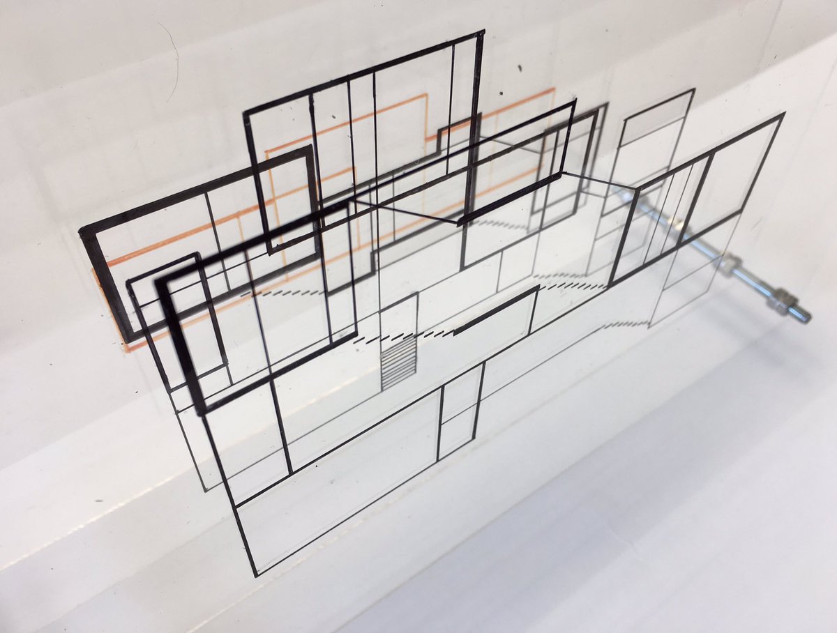 reljafer's tweet image. Multilayered section drawings on methacrylate done by my 1st Year students at @bpmetsab @etsab_barcelona #architecture #multilayered #drawing #byhand #school #research #projects #design #barcelona #bpm #etsab