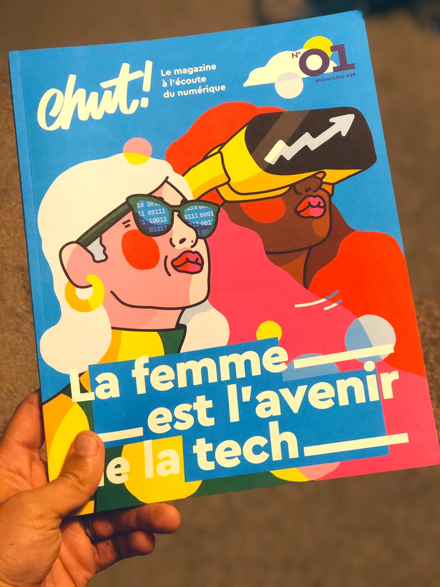 Nad_Alves's tweet photo. @SolenneBLG @Chut_magazine @Madame_Aurore @Sophie_Chut @digital_ladies @ckrisstyne @NathOllier @MereteBuljo @CelineBeckrich @DarmonAlice @JLCarves @ValerieAsselot On me Chu(t)chotte que le mien est arrivé aussi ! J’espère que Monsieur ne lira pas @Chut_magazine avant moi ... quoi que 🤫
#ChutMagazine #Chut https://t.co/oKapPn9K3v