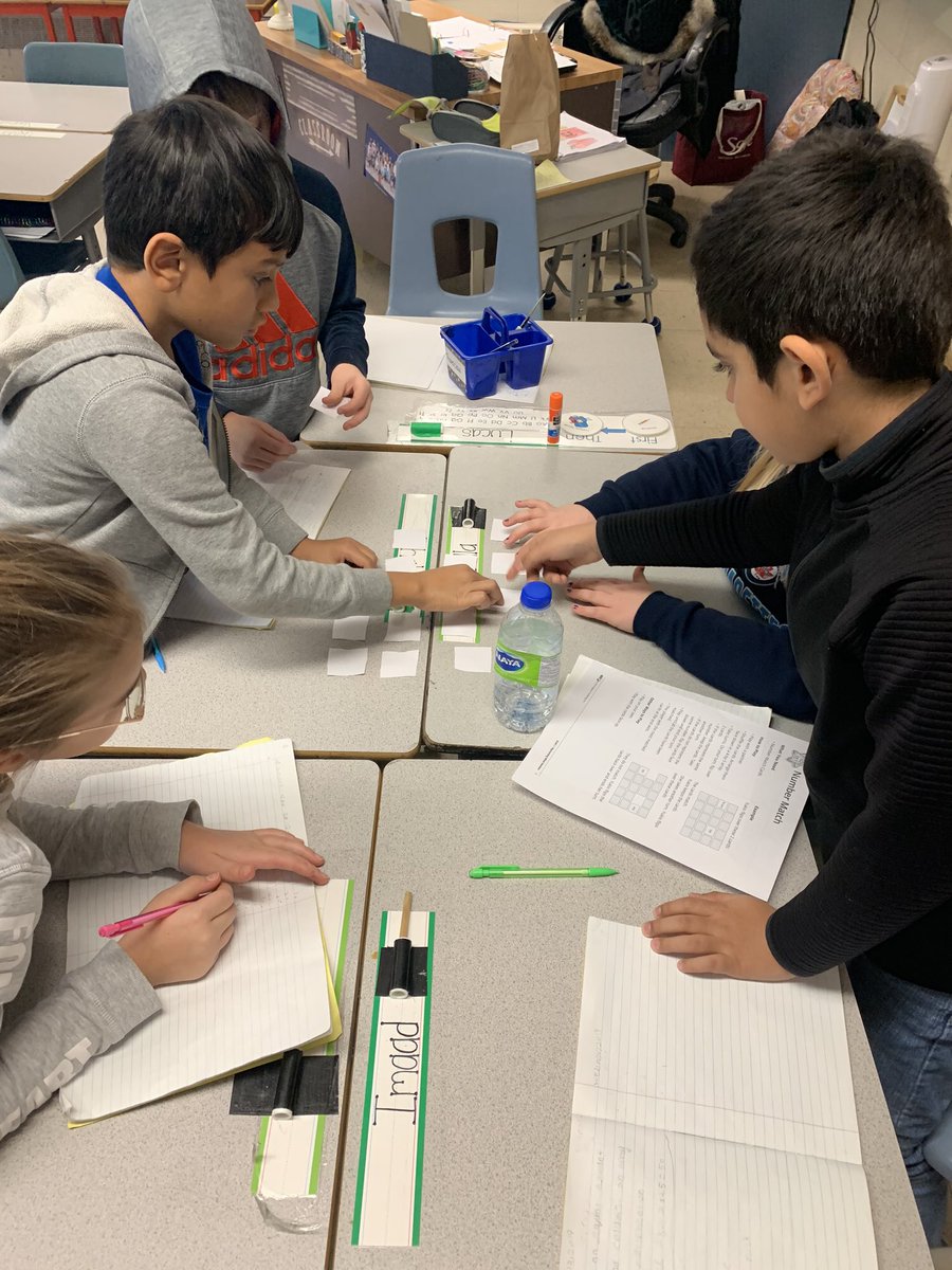 TheStorto's tweet image. We did some Math centres this morning where students had to work through various problems; including one with Drake 😏 #FunWithMath #problemsolving @PeelSchools