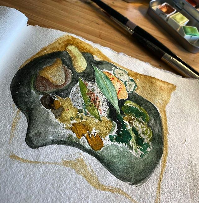 Reposting this beautiful drawing of my Nasi Campur by Chef Dana Tommasino of Woodward’s Garden and <a href="/gardenias_sf/">Gardenias</a> . I was fangirling and so honored that she came to our Mudik pop-up last night 🙏 In a 2016 Q&amp;A I told my interviewer how much I love her … ift.tt/35mo6eA