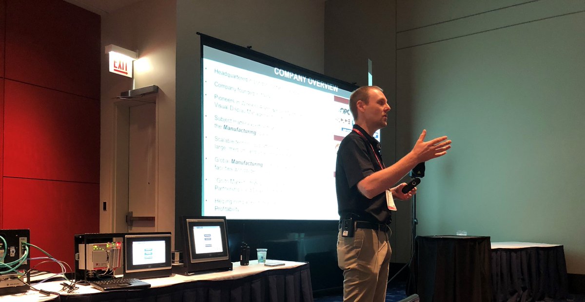 SeQent's tweet photo. #ROKLive Technical session #1 was a success! Make sure you attend our session tomorrow at 1:00 PM in room W475B @AutomationFair! 
#AutomationFair #Automation #IIoT #Manufacturingtechnology #AutoFair19 #SmartManufacturing #DigitalTransformation https://t.co/riE6iCCD3a