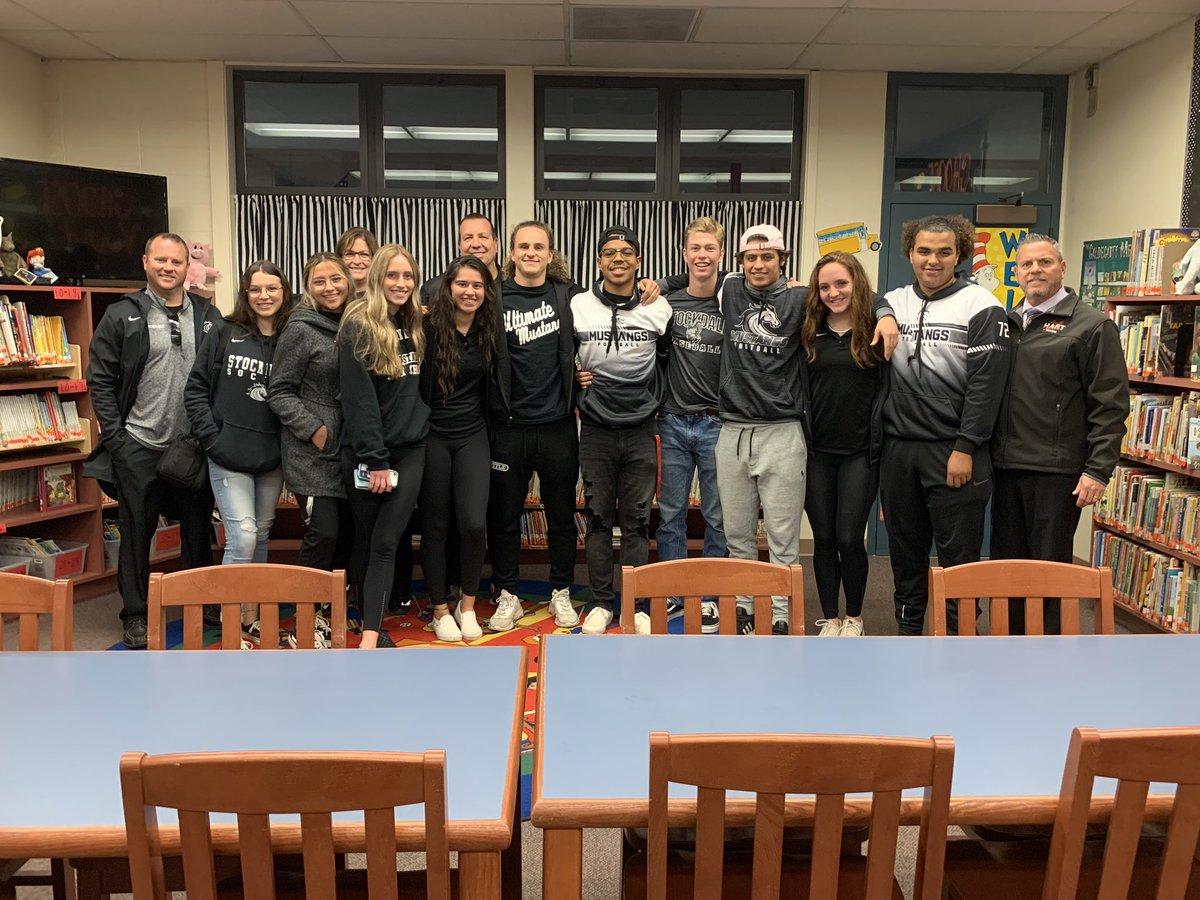 Thank you Stockdale High School Celebrity Readers.