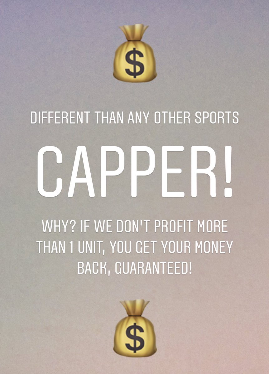 ClubCapping's tweet image. No catch, no gimmick.
You win, you make 💰 . You lose, you get your 💰 BACK! It’s a win win!