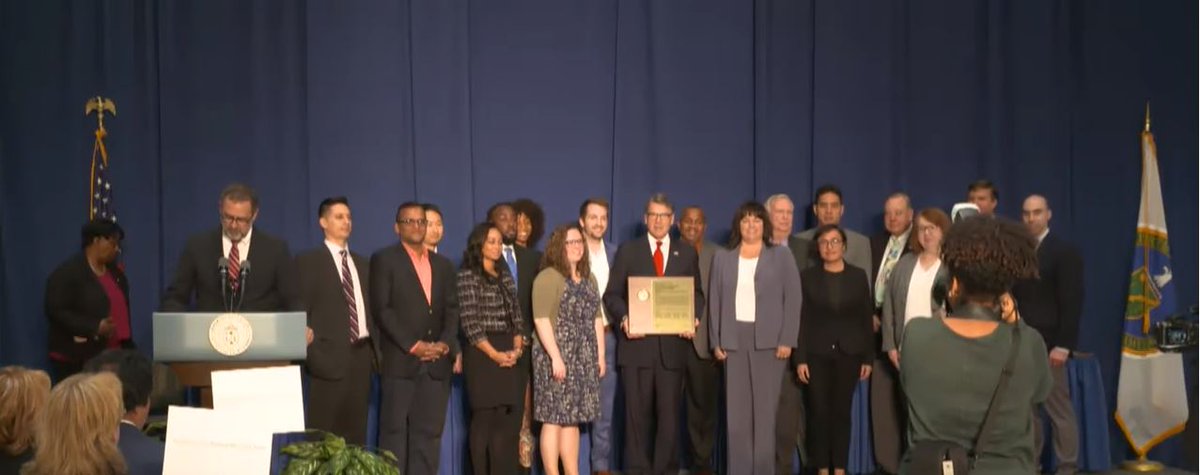 Yesterday at the #DOE Secretary’s Honor Awards! Congratulations to DeAnna, Braden, Steve, Thomas, Prakash, and Brianna!