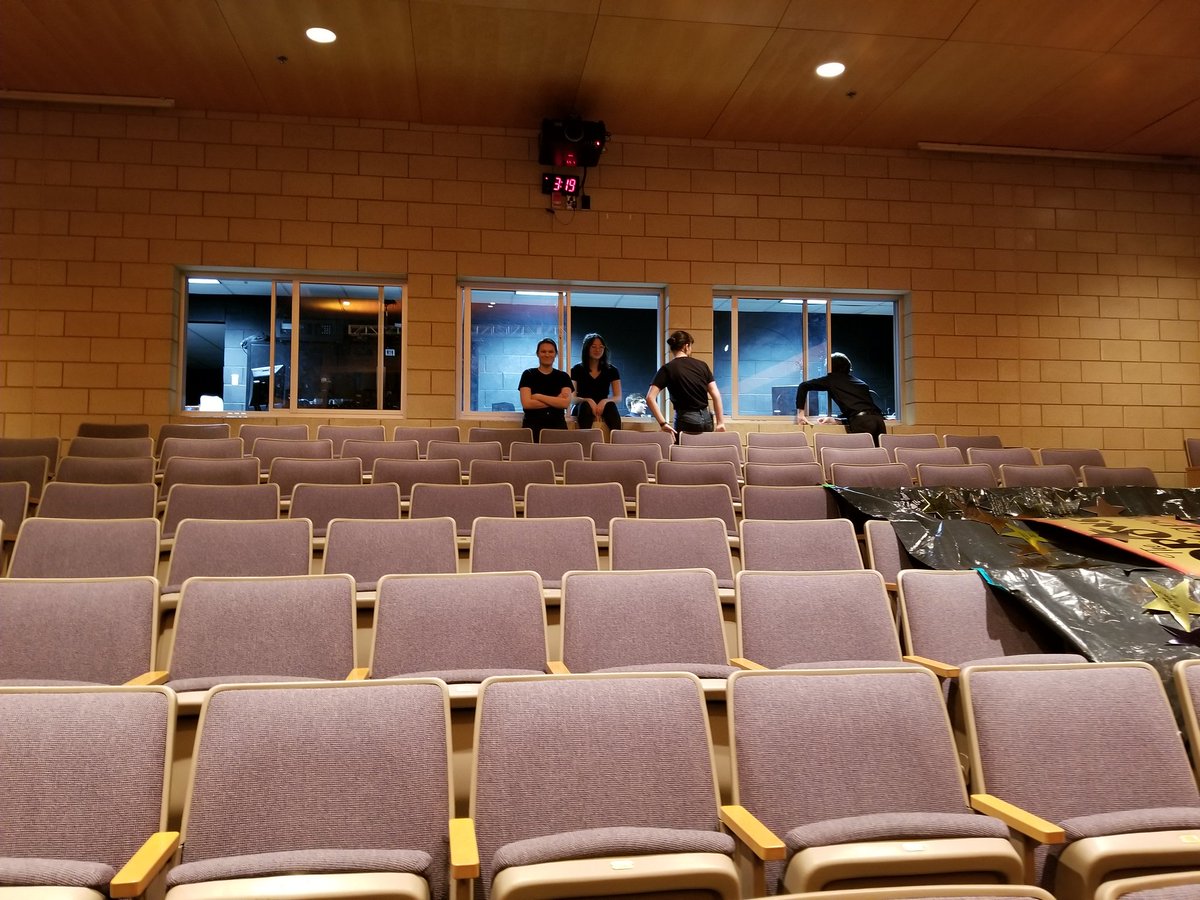 Preparations underway for this afternoon's Sensory Friendly Production of <a href="/ChaskaTheater/">Chaska Theater</a> <a href="/6517Chaska/">Chaska Thespian Troupe 6517</a> The Drowsy Chaperone. Very proud of this cast &amp; crew tackling this challenge for <a href="/ISD112/">E Carver Co Schools</a> theater, creating an  opportunity for a more inclusive audience! Break a leg, thespians!