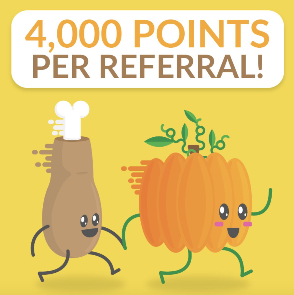 FetchRewards's tweet photo. It's referral bonus time! 

Now through Monday, get 4,000 points for every completed referral. Your friends get 2,000 points, too! https://t.co/cZNts2n5Jc