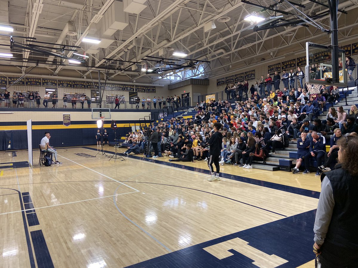 DrBezek's tweet photo. Congrats to Dawson Garcia on your commitment to Marquette University.  Let’s make this Senior Season special and go on a Laker Run! @Dawson23lee @PLLakers #LakerPride https://t.co/6n6InGTJ5b