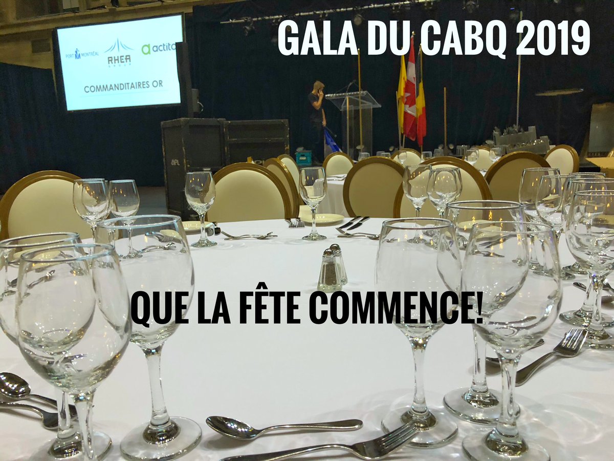Gala du <a href="/_CABQ/">Cercle d'Affaires Belgique Québec</a>  2019 - C’est dans 75 minutes... <a href="/AWEXAmericas/">AWEX AMERIQUES</a>