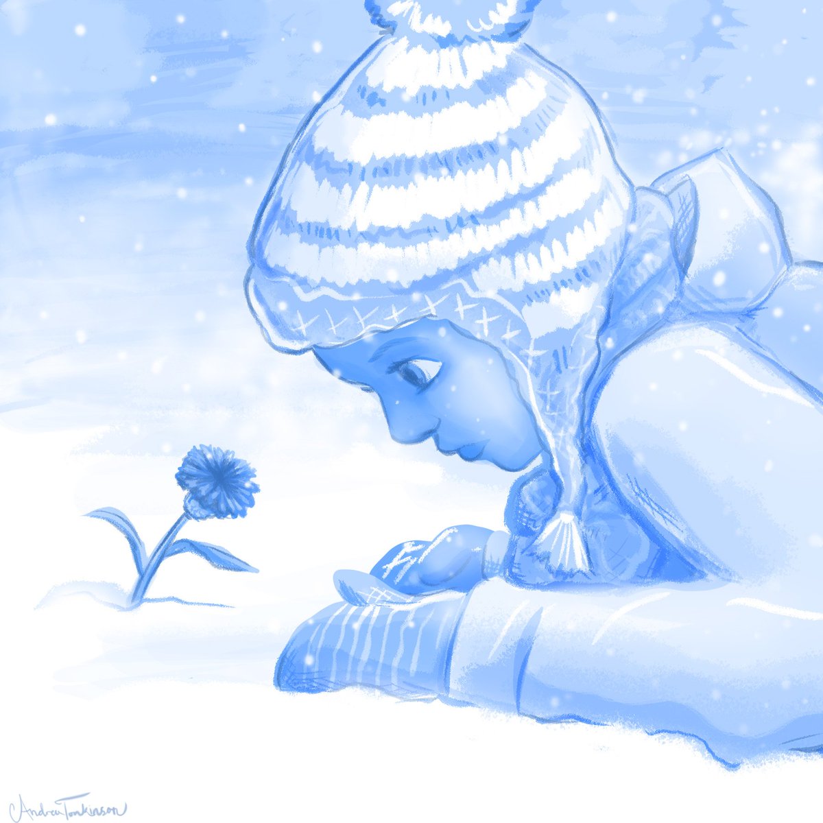 AndiTonki's tweet photo. I wanted to do a drawing challenge so I'm jumping in to #huevember2019 for the last 10 days. Here is my drawing in the hue for day 20! https://t.co/vG9w9EVTkg