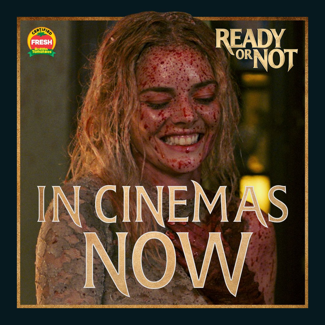 Let the games begin. READY OR NOT is in cinemas now!

Get your tickets here (if you dare) bit.ly/ReadyOrNotNZ

#ReadyOrNot