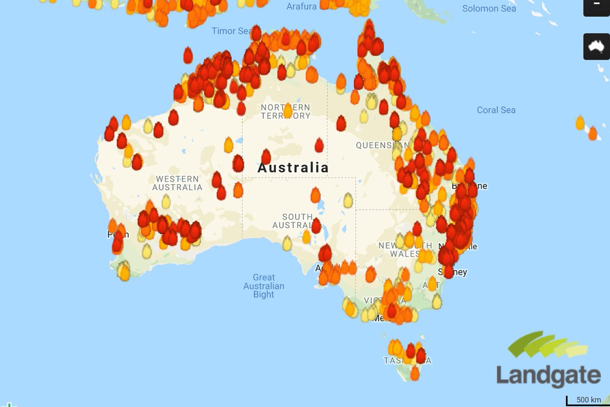Medlec's tweet photo. Last 72 hours in Australia. #bushfires #ClimateEmergency

Mapping courtesy of https://t.co/hX0M3Bjuo9 https://t.co/YYep3jkUsC