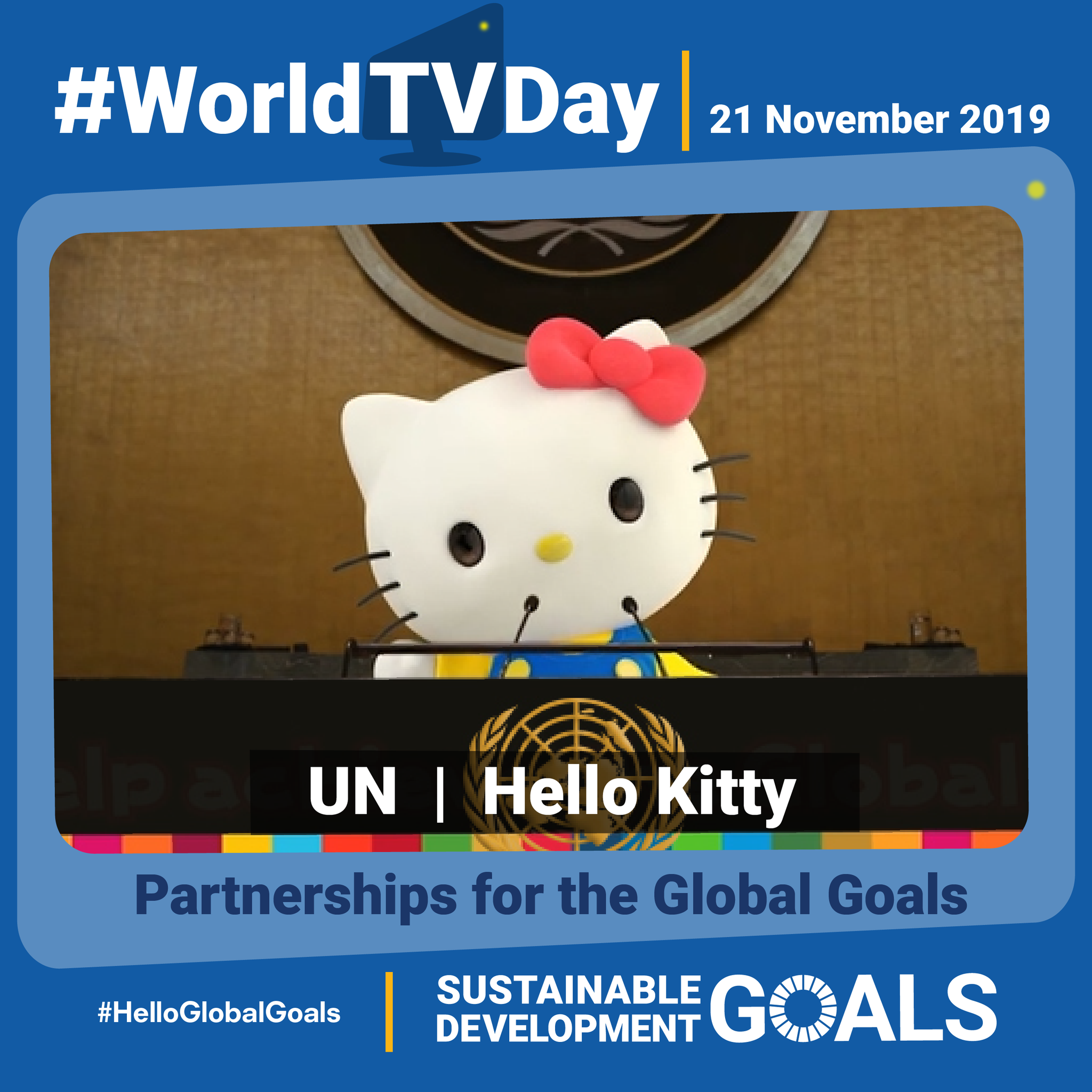 Hello Kitty - #HelloGlobalGoals Launch