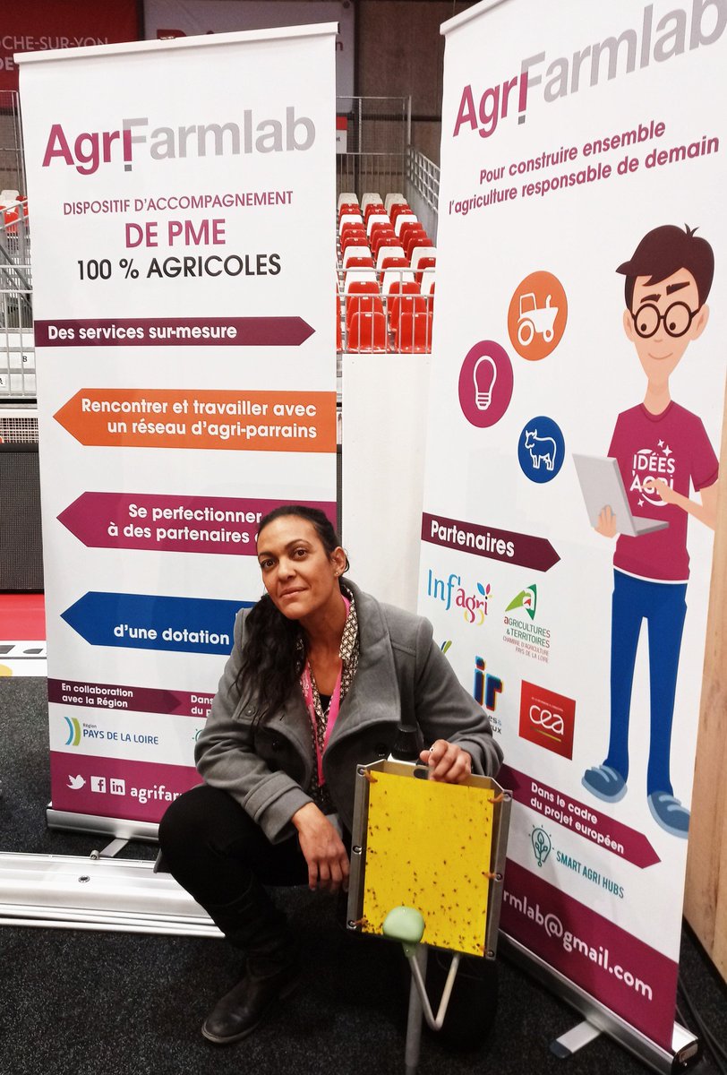 Advansee_fr's tweet photo. @AgriFarmlab @SmartAgriHubs @TechElevage #innovation #smartagriculture ou quand l'innovation agricole est à l'honneur ! #egleek #surveillanceravageurs #pestmanagement #projetsinnovants https://t.co/B1cRhaaeOX