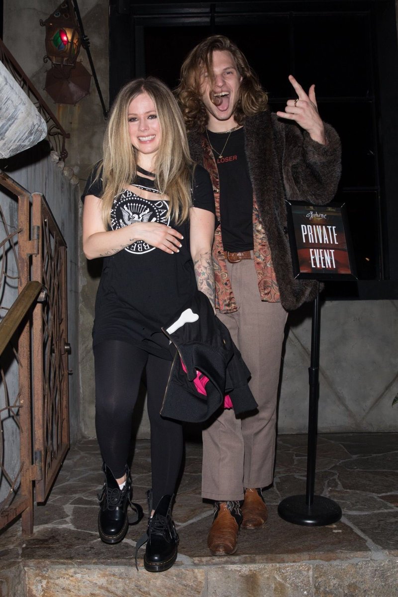 Pete Jonas (Jagwar Twin) and Avril Lavigne Photos, News and Videos