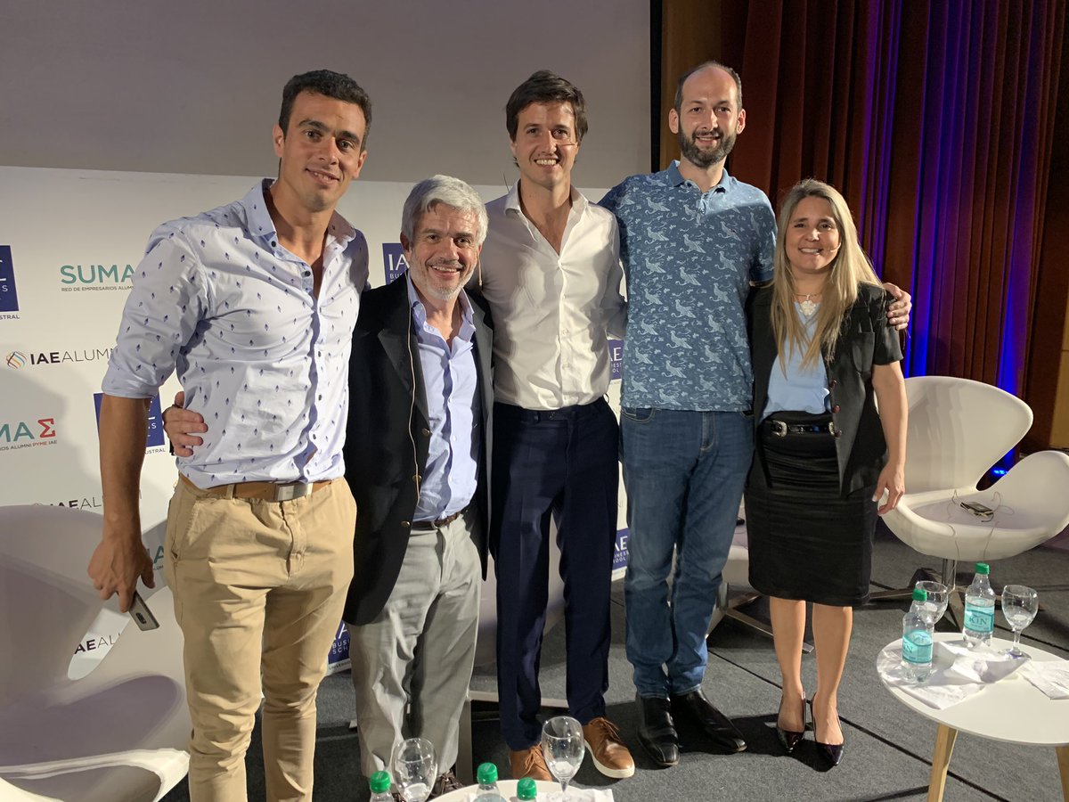 jsloppacher's tweet photo. Fue un placer moderar tan distiguido panel de empresarios en el marco del evento Salto Pyme de IAE. Una experiencia muy emotiva y enriquecedora. @iriniw @IAE_Austral @PyMES_IAE @IAEALUMNI https://t.co/ayfFmFkOcy