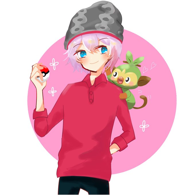 「male focus poke ball」 illustration images(Oldest)