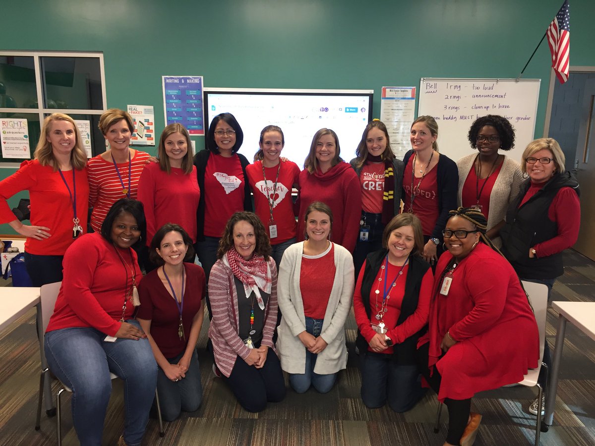 Red for Ed! #scteachers #redfored #studentsdeservebetter @scfored