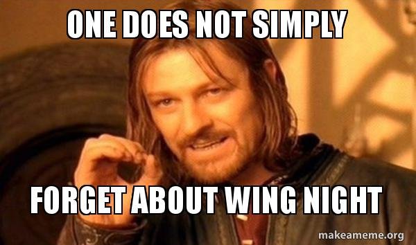 💥Wing Wednesday💥

💪1/2 Price Wings
🍺Kokanee Pints 5.75
🍎Okanagan Ciders 5.75
☘️Irish Mule 6.50 | 8.75 double

#WingWednesday