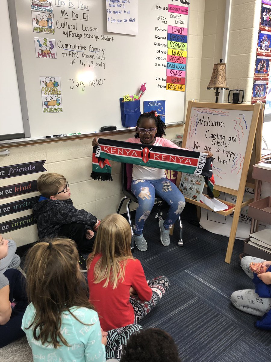 mrsstrukel's tweet photo. What an amazing day learning about culture! We had foreign exchange students from Italy and Sweden come in and teach us about their countries. We also shared items about our own cultures and traditions ❤️#underwoodproud https://t.co/79e0m6B9TV