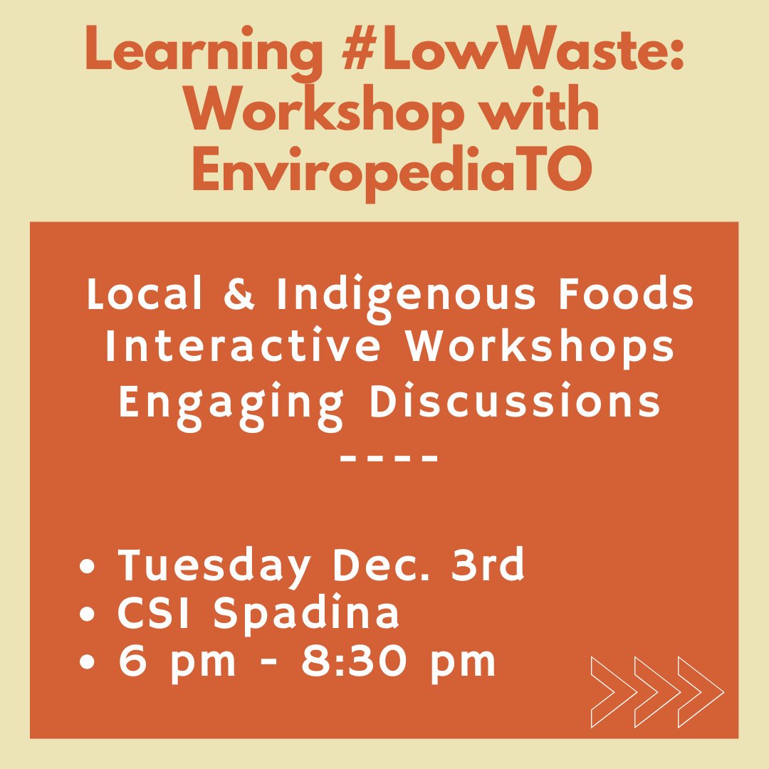 aisbRISE_TO's tweet photo. #FREE EVENT ALERT! Support our #aisbRISE community project- #enviropediaTO- by joining us on Tues Dec 3 for a night of #LowWaste learning, inspiring chats, hands-on workshops, and local + Indigenous food. We are also looking for #volunteers! Info here: https://t.co/Wullb2nw0b https://t.co/6wcPX6lVEl