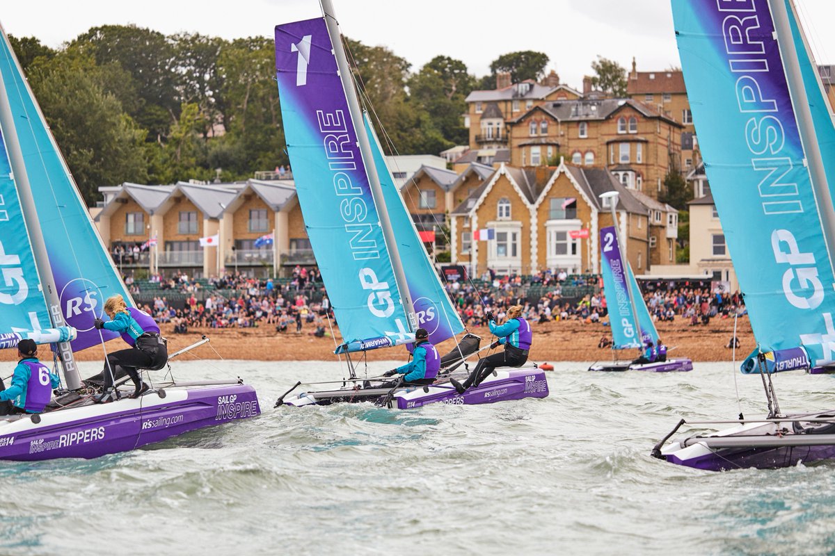 #SailGPInspire is heading back to Cowes in Season 2. 

To apply for Inspire Careers in Cowes 👉 sailgp.com/general/inspir…
To apply for Inspire Racing x WASZP in Cowes 👉 sailgp.com/general/inspir…
#forceforgood #forgingthefuture #CowesSailGP