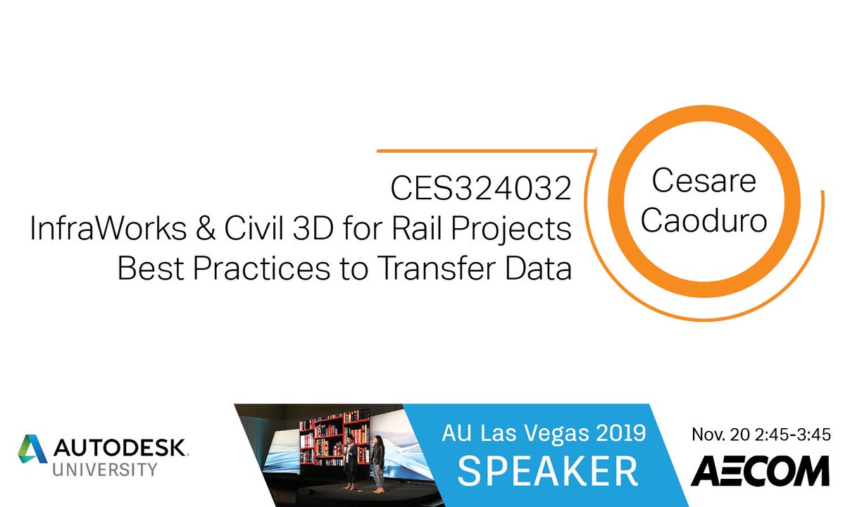 Healthy_x_Wise's tweet photo. Add this @AECOM presentation to your schedule this afternoon. #AECOM_AU2019 #AU2019 @autodesku https://t.co/uHhWKRsI3U