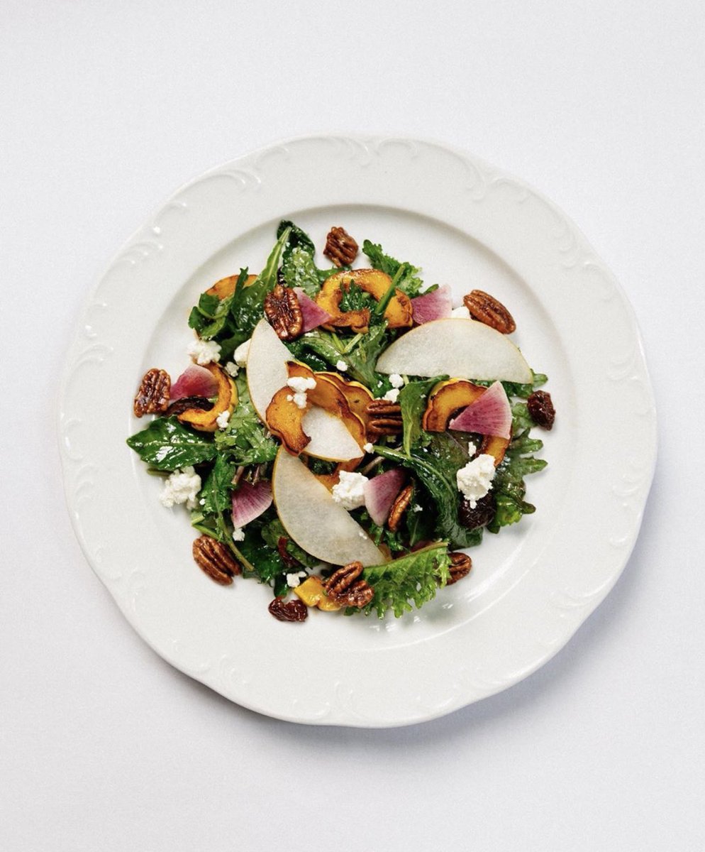 A delicious and wholesome taste of the season. The Autumn Salad at The Lambs Club features Delicata Squash, Baby Kale, Candied Pecans &amp; Goat Cheese. <a href="/thelambsclub/">The Lambs Club</a>