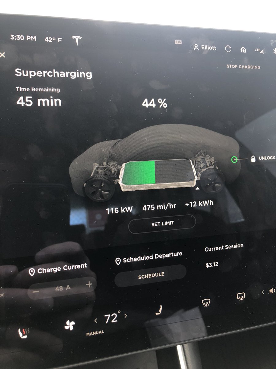 ElliottMBates's tweet photo. @tesla getting some juicy juice in Poncha Springs, but heading southwest from here is like crossing the event horizon into a black hole devoid of superchargers 😳 https://t.co/F6OULd5rbn