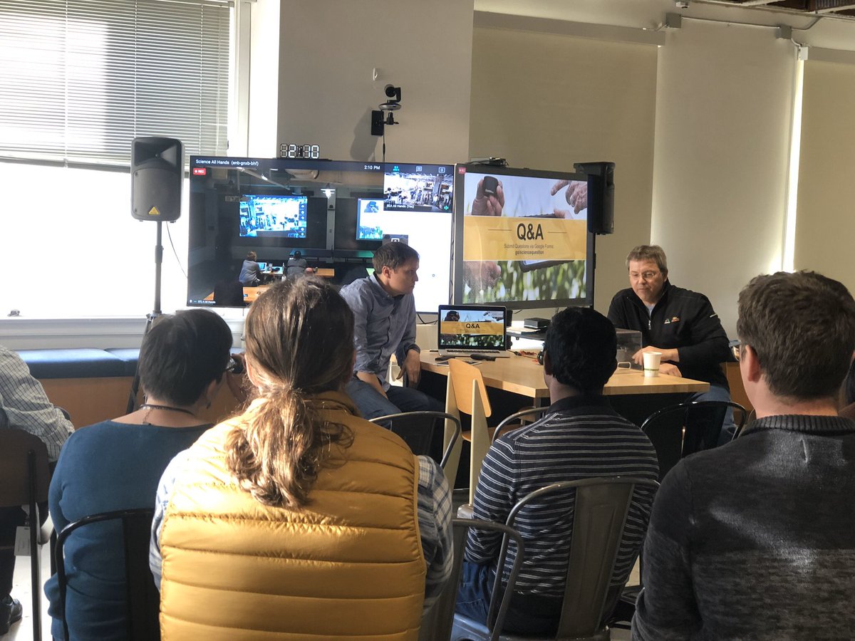 SamEathington's tweet photo. Great to be spending time with the team in Seattle this week. Wrapping up the year and summarizing impact - incredible delivery by a truly great science team. #climatelife #agtech @climatecorp https://t.co/lWK49eDu4E