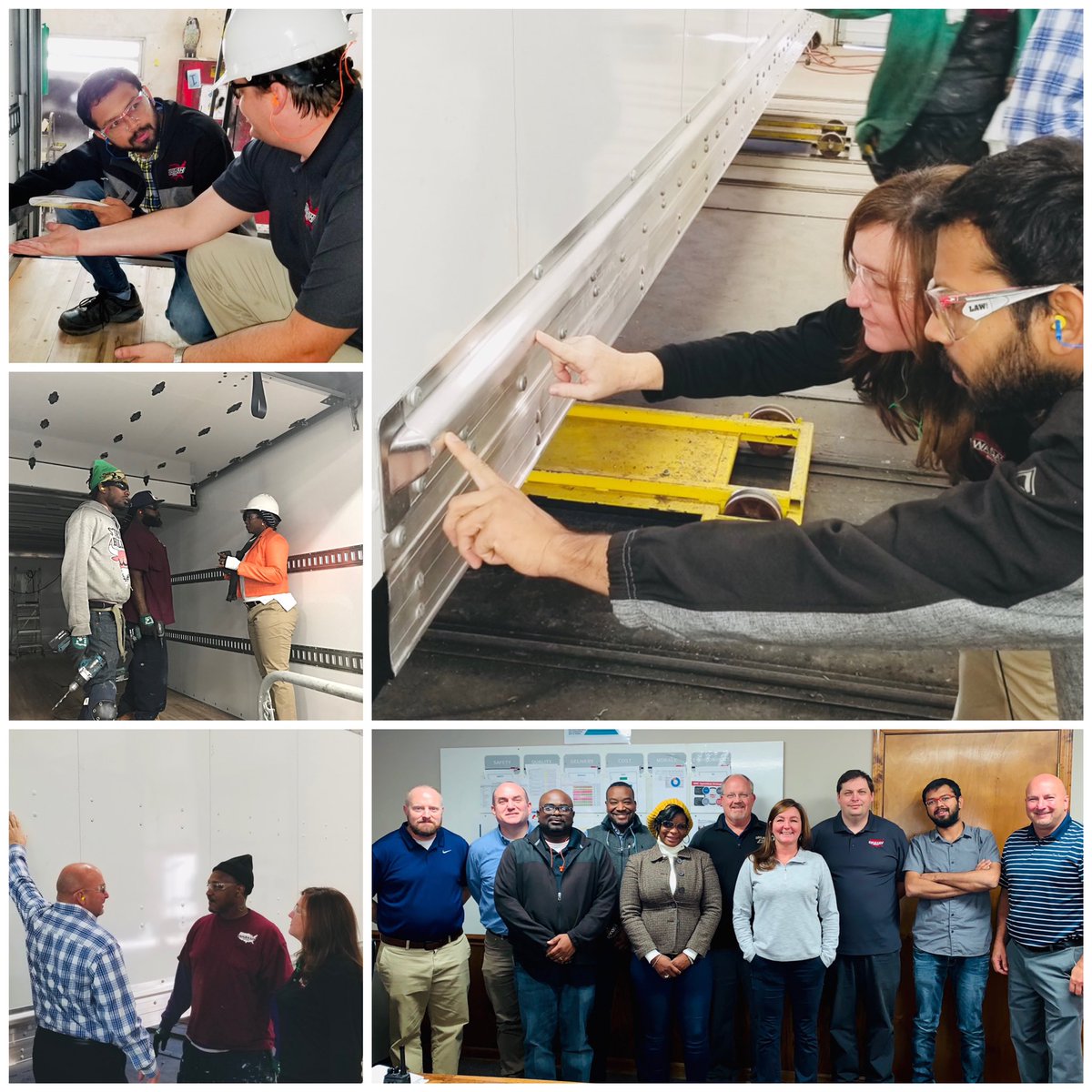 dhayes3396's tweet image. This week’s Paint Improvement Kaizen Event with the @WabashNational Griffin, GA Operations Team, highlighted by “Go and See” activities and strong operator engagement in the Gemba! 

#learningtosee #wabashmanagementsystem #wearewabash