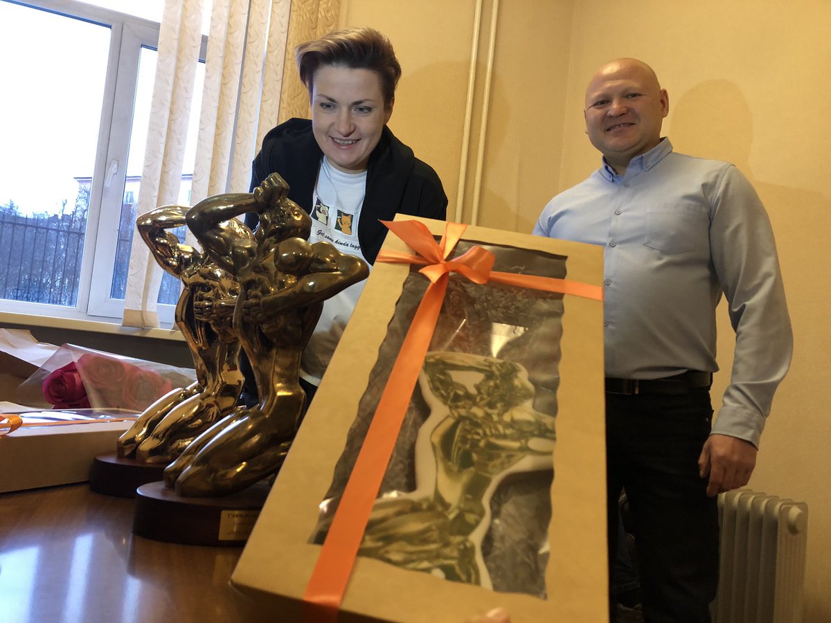 KIsaeva's tweet photo. Встретили тэфиноносцев @Anastasiya_Yak @vesti_magadan https://t.co/0cWx3bYPfO