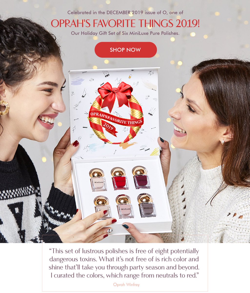 theshopsofhp's tweet photo. Hold onto your seat (donโt look under it) because the @MiniLuxe gift set just made Oprahโs Favorite Things 2019!๐๐
๐ธ: miniluxe HP ๐
๐ผ
#manicure #shopsofhp #highlandpark #parkcities #attheshops #oprahsfavoritethings #oprah #dallasbeauty #dallasbeautyblogger #giftsets #giftideas https://t.co/tfxm6qYsRV
