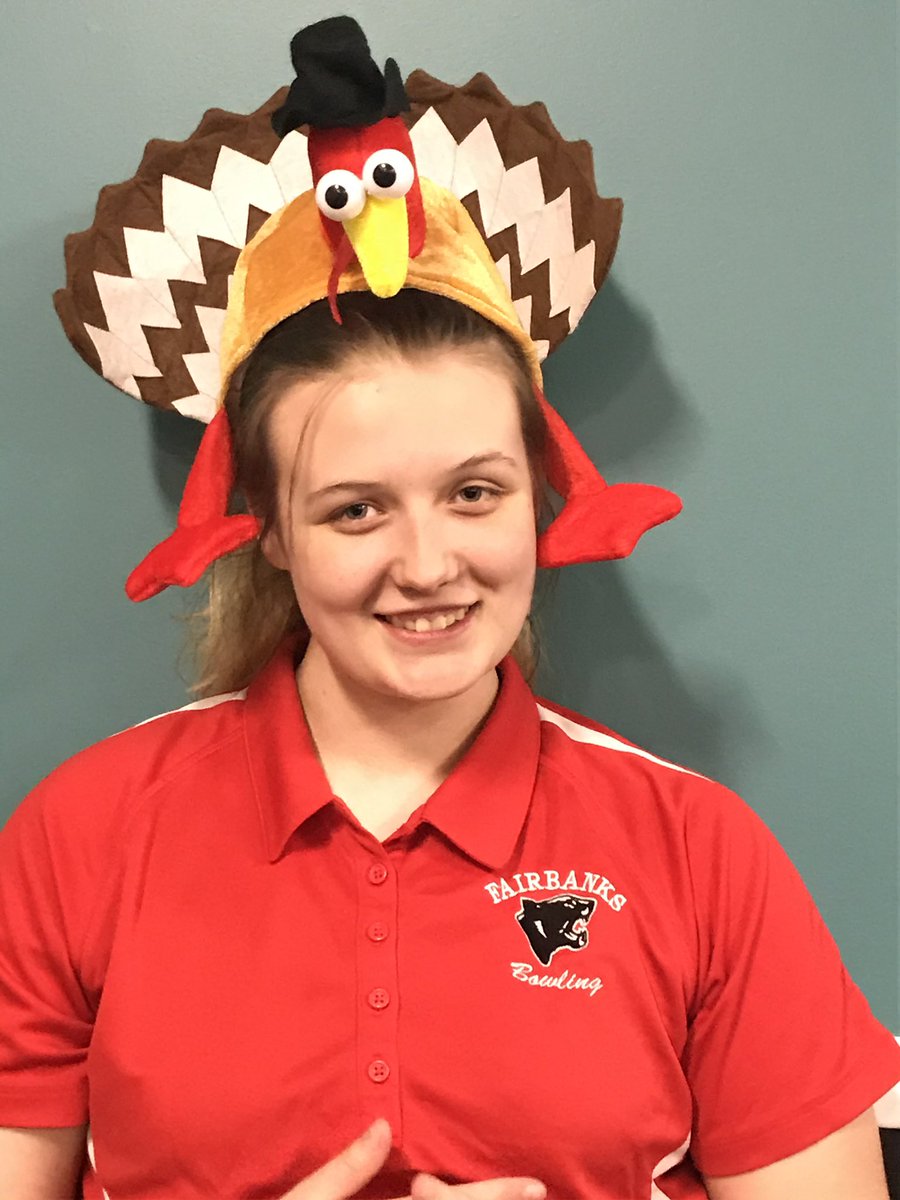 fhsbowl's tweet photo. Both bowling teams were defeated by Pleasant.  In his 3rd bowling match ever, Braxton Wilhelm celebrated his 1st 200 game, earned a sombrero, and led the boys team with a 404.  Makenzie Nichols led the girls with a 289.  Makenzie, Anthony, JD, and Drew Lafon earned turkeys. https://t.co/6Zh8oFAKtT