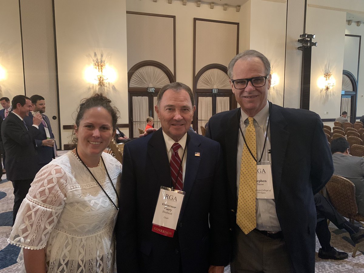 shazzascottmd's tweet photo. Thank you @GovHerbert for talking to us about continuing Medicaid for 12 months postpartum and women’s healthcare in Utah! @ACOGAction https://t.co/1Wxe74w5UC