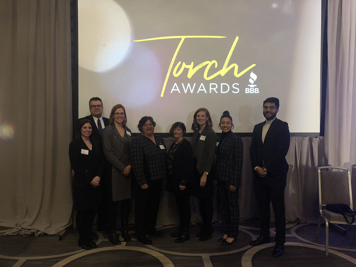 BrookeEklund211's tweet photo. I am thrilled to announce that IBM has won the 2019 @ChicagoBBB Torch Award for Marketplace Ethics! This incredible award for #ethics and #integrity embodies everything we stand for at IBM. Thank you to the Summit Team on producing the winning submission. #ChiTorch  #ProudIBMer https://t.co/JPzBrEA6Xr