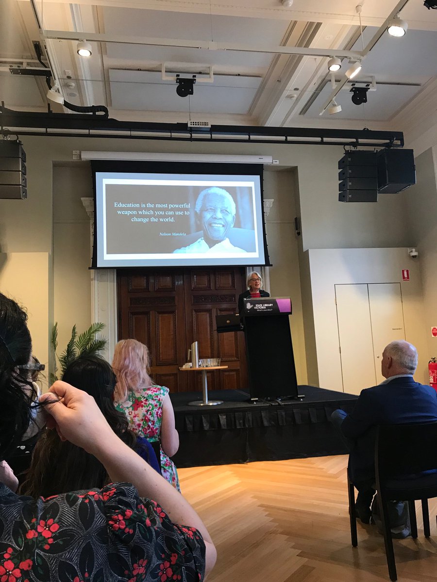 Karen Dymke <a href="/kadyxjp/">Karen Dymke</a> opens the ‘#Innovation in #AdultLiteracy’ forum: “libraries &amp; educators are change agents for our community however face many barriers to supporting community engagement in learning. How do we support resilience &amp; bravery through this adversity?” #slvpublib