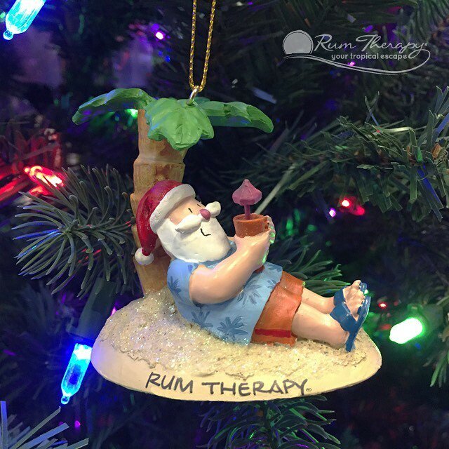 rumtherapy's tweet photo. Santa enjoying a little Rum Therapy! Find this ornament and our other beach themed ornaments in our Online Shop! Find the link in our bio!
.
.
.
#santa #drinkingrum #underapalmtree #christmas #ornaments #holidayseason #holidays #holidayshopping #rum_ther… https://t.co/Hn20xZsnnm https://t.co/A7zOgZt7aH