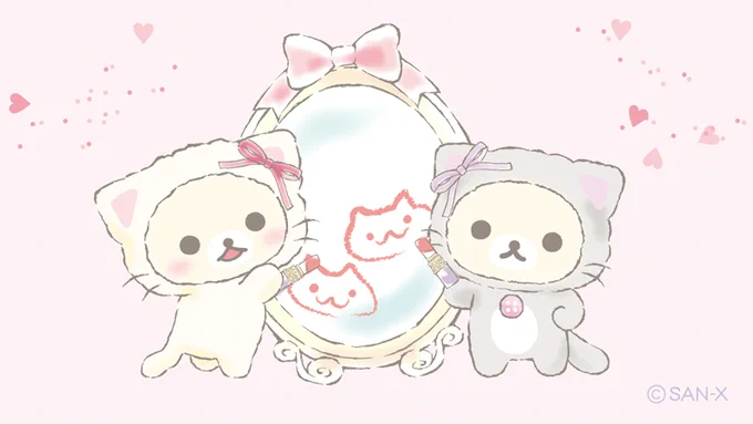 どっちが上手に描けたかな?

#鏡の中のコリラックマ #ツインコリラックマ 