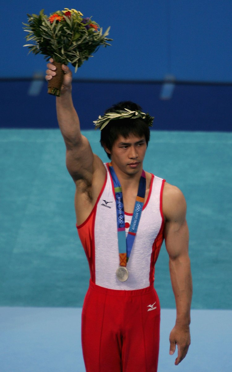 本日はアテネ2004体操男子団体金メダルを含め、3個のオリンピック