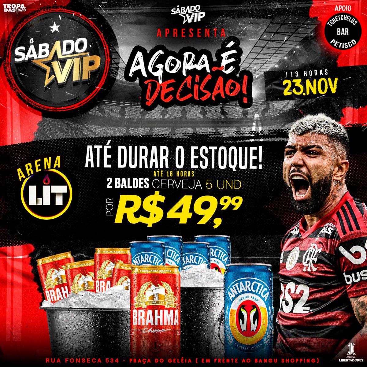 MayraFalco1's tweet photo. SÁBADO É LOGO ALI!!!!
GARANTA SEU CAMAROTE✔🍺 https://t.co/R3sZ5iZpQ3