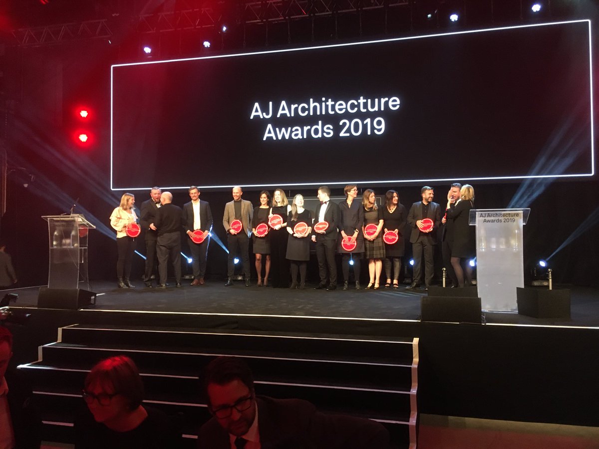 #AJArchAwards all the happy winners- hats off and well deserved