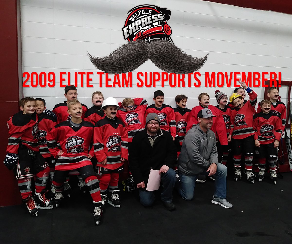Our 2009 Elite team showing support for Movember! #RollTrain