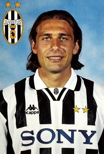 A Football Archive* on Twitter: "Antonio Conte, Juventus 1996/97.  (Postcard) https://t.co/qNEtBF0wes" / Twitter